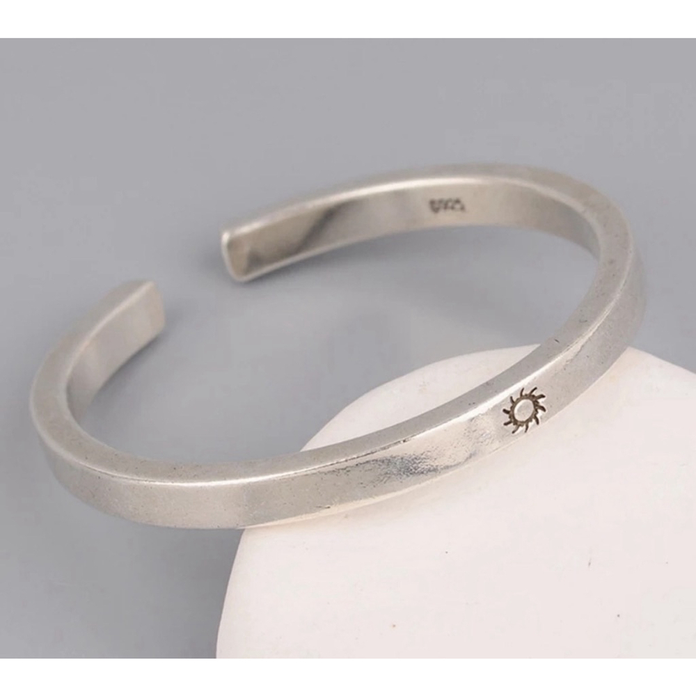 Engraved Sun Bracelet | 925 Sterling Silver NEW